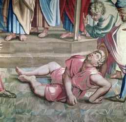 Tapisserie représentant les Actes des Apôtres, la mort d